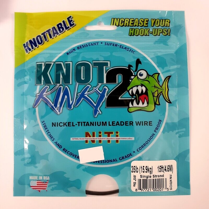 Knot 2 Kinky Leader Wire 35lbs