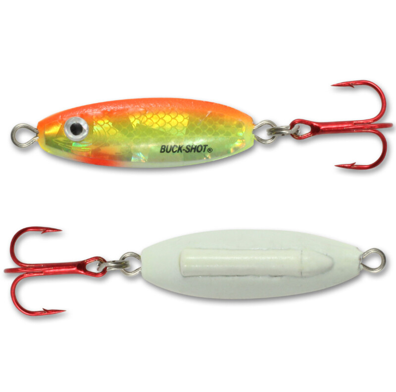 Northland Buck-Shot Spoon 1/4oz Orange Glow
