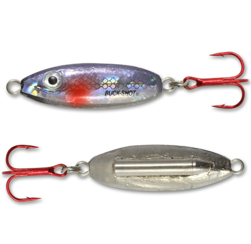 Northland Buck-Shot Spoon 1/4oz Silver Shiner
