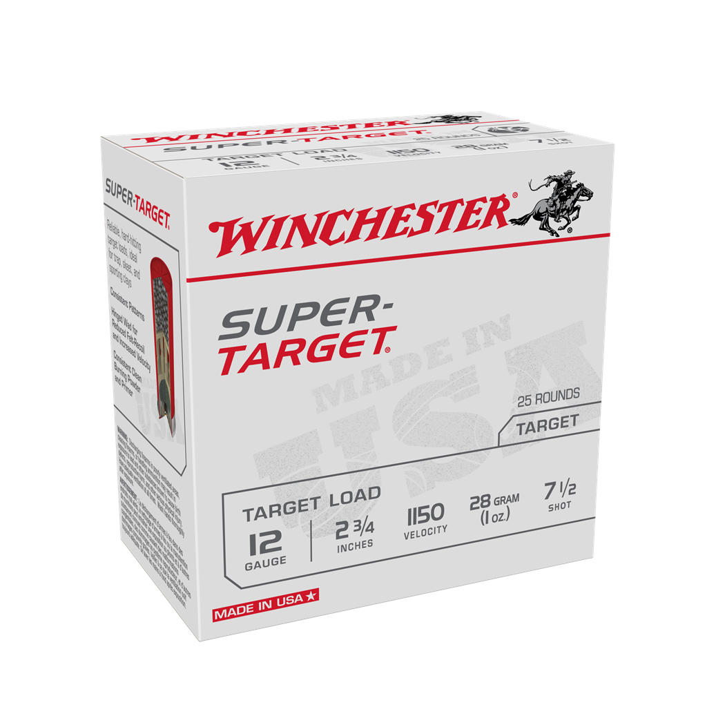 Winchester Super-Target 12ga 2 3/4&quot; no.7 1/2