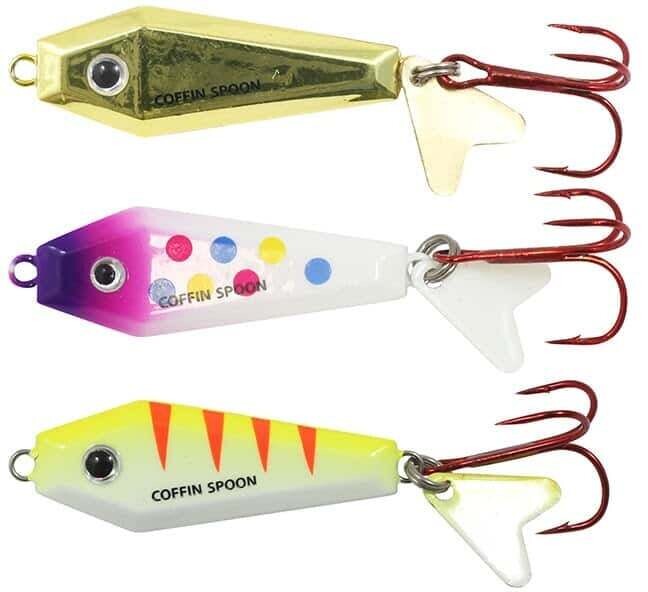 Northland Buck-shot Coffin spoon 3/16oz 3pk