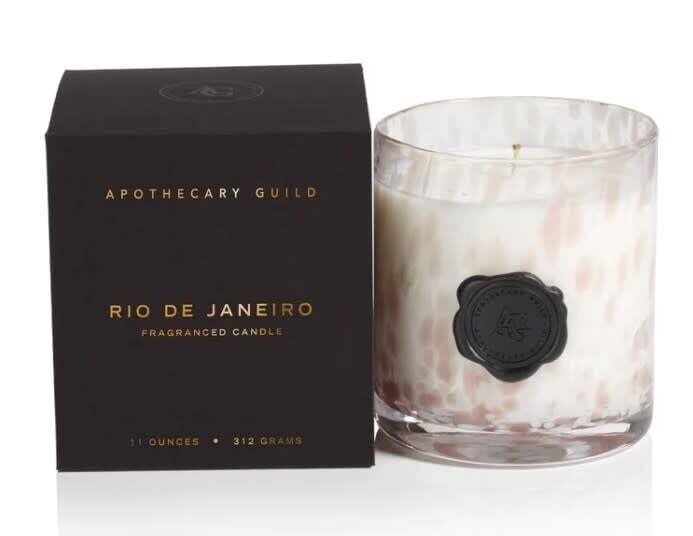 Apothecary Guild Opal Glass Candle Jar in Gift Box
