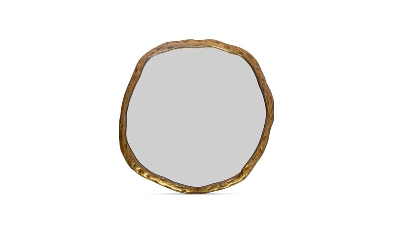 Foundry Mirror Large - Gold