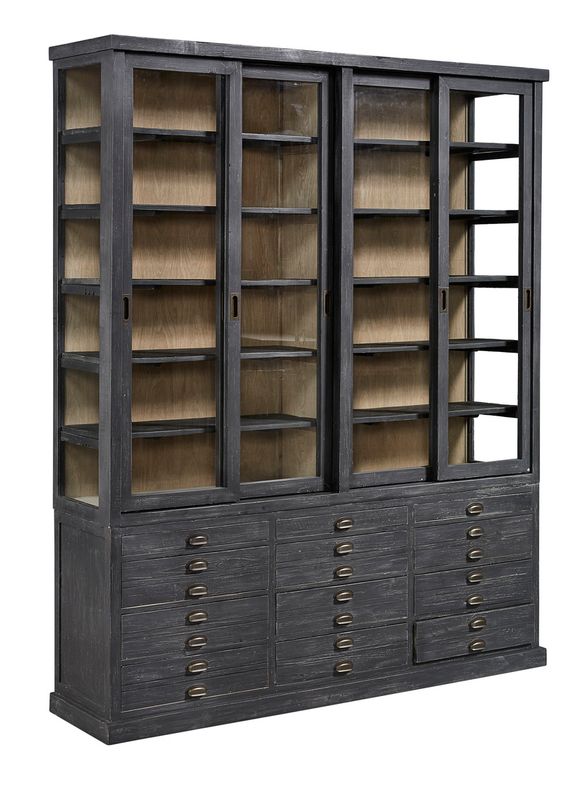 Balmoral Display Cabinet - used in our showroom