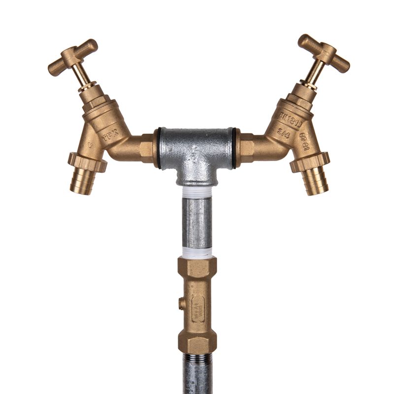 Twin Headed Contractors Hydrant Standpipe