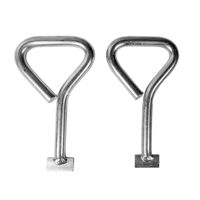 7-Inch Zinc-Plated Manhole Lifting Key
