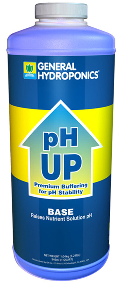 General Hydroponics PH Up Qt