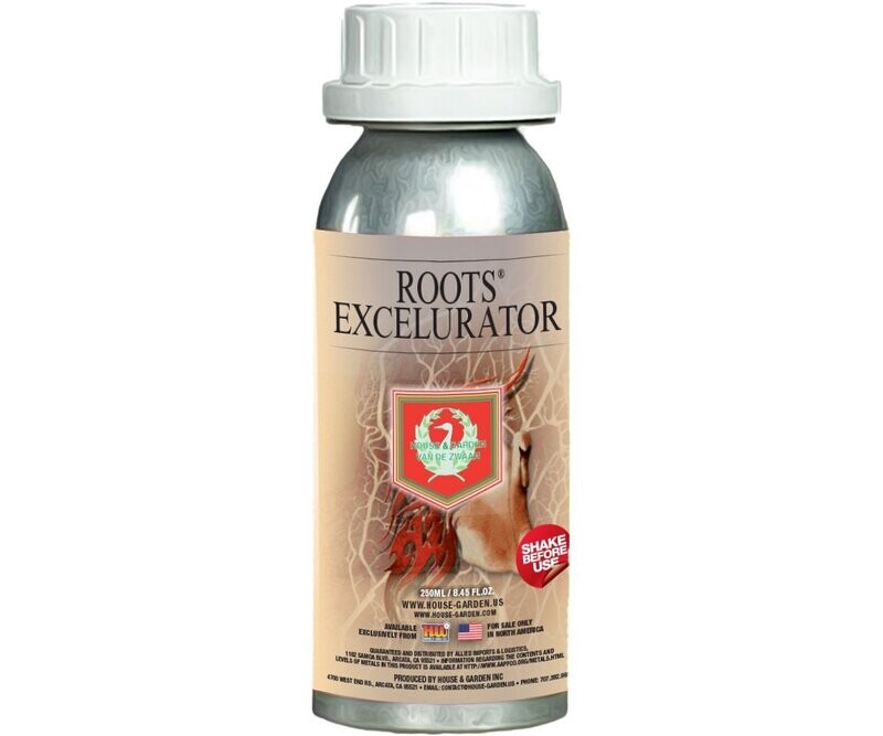 House &amp; Garden Roots Excelurator SILVER 250ml