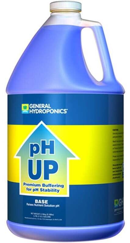 General Hydroponics PH Up 1 Gallon