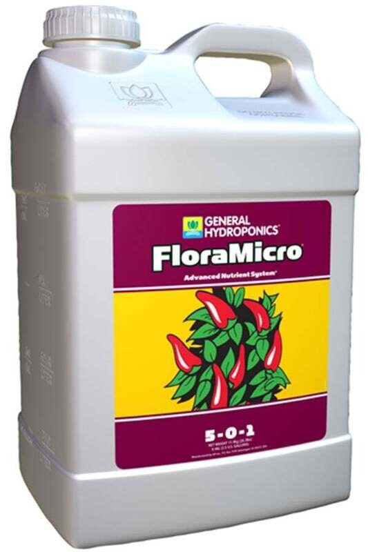 General Hydroponics FloraMicro 2.5 Gallon
