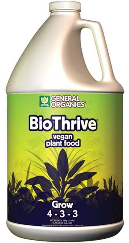 General Organics BioThrive Grow Gallon