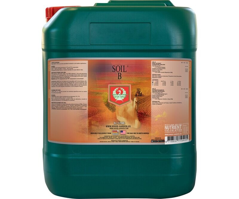 House &amp; Garden Soil B 5 Liter
