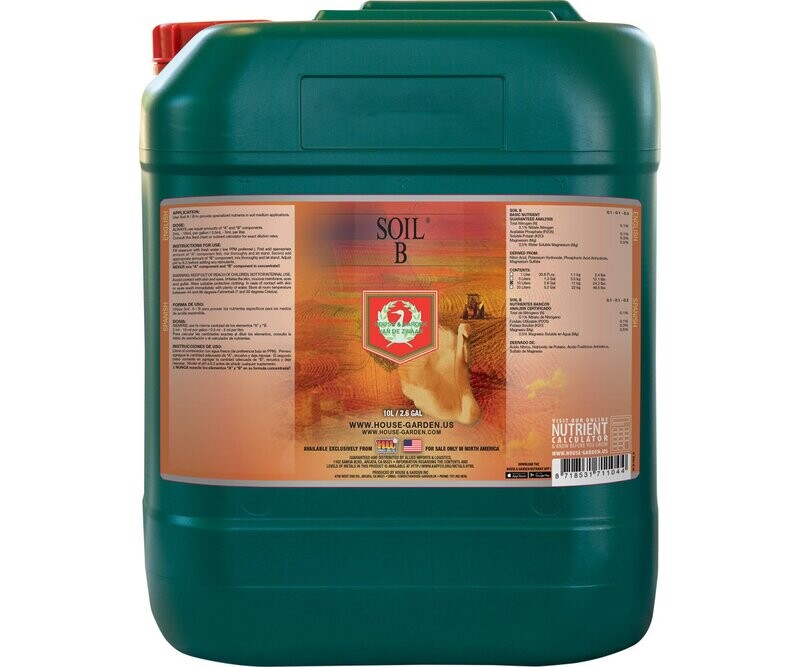 House &amp; Garden Soil B 10 Liter
