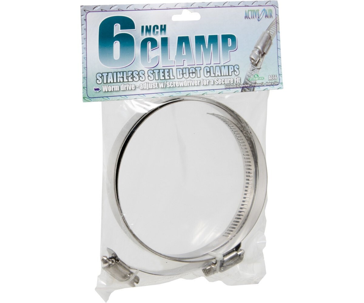 Stainless Steel Duct Clamps 6&quot;