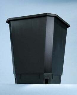 MaxiPot Black 11.4&quot;Hx9.64&quot;L