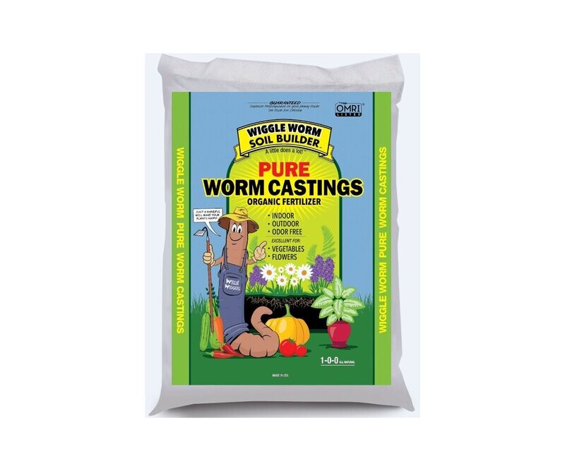 Wiggle Worm PURE Worm Castings 30 lbs