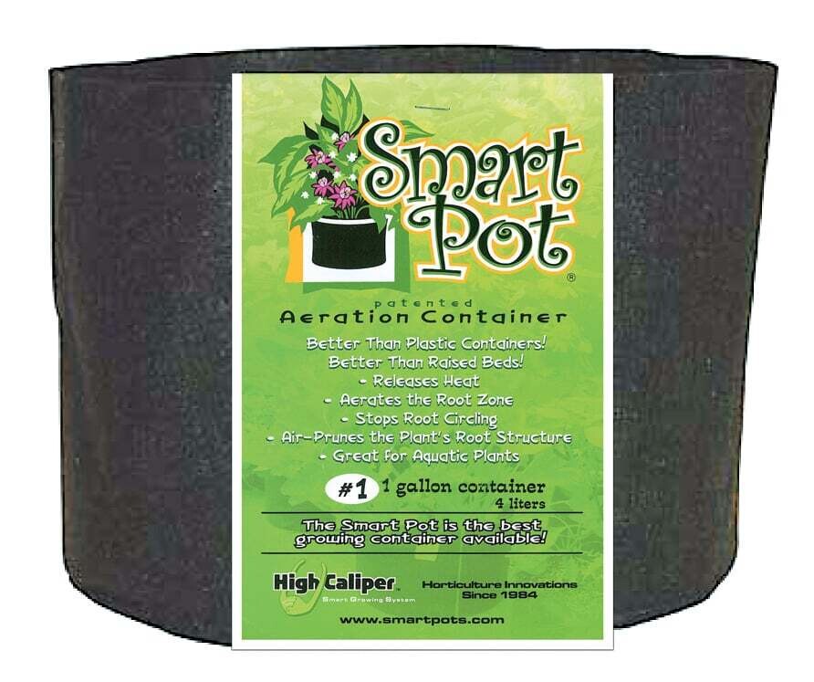 1 Gallon Smart Pot 7&quot;x6&#39;&#39;