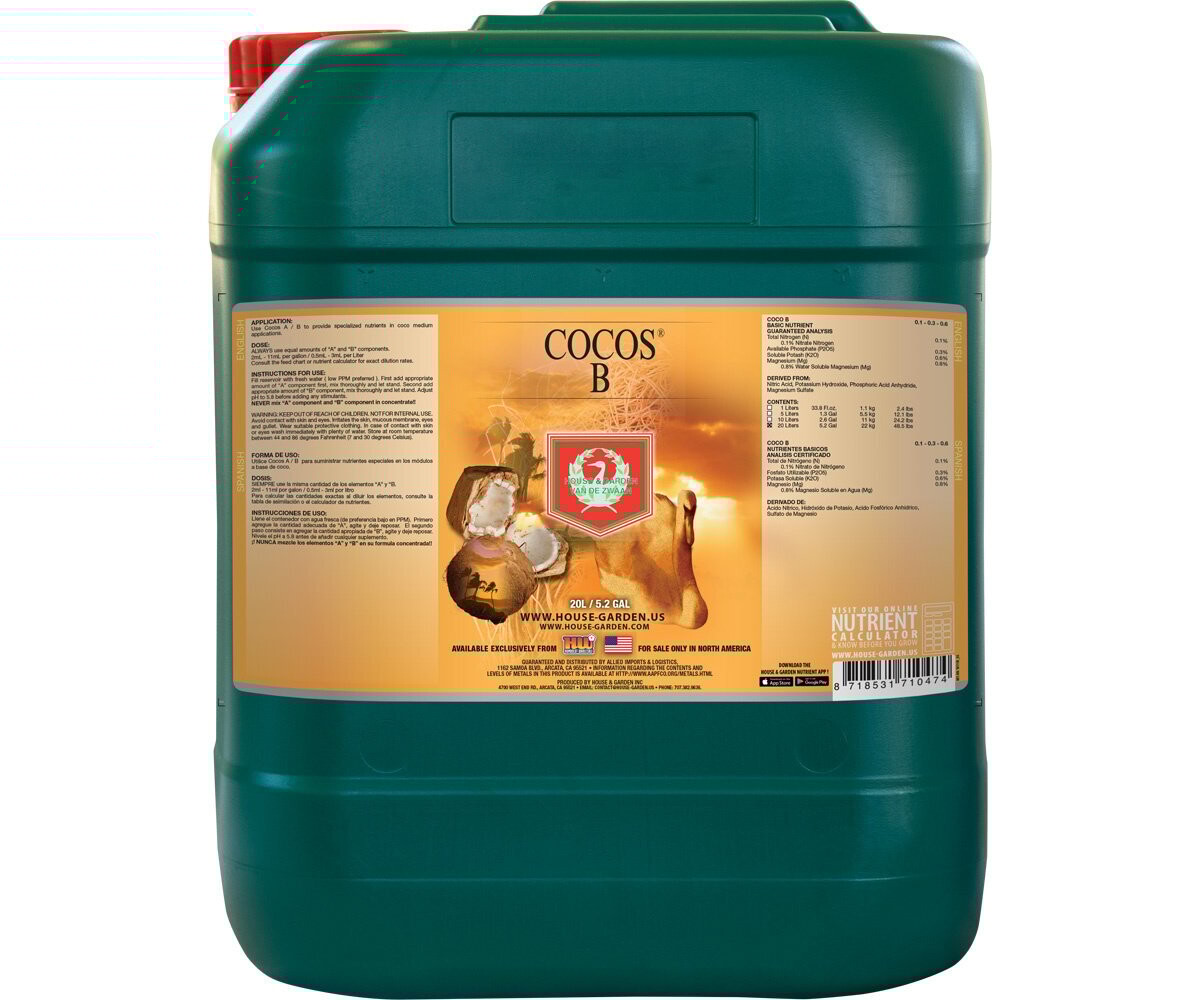 House &amp; Garden Cocos B 20 Liter