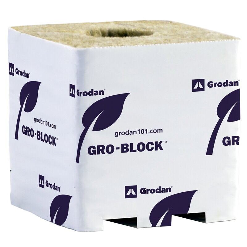 Grodan Delta 10 Block, 4x4x4&quot;