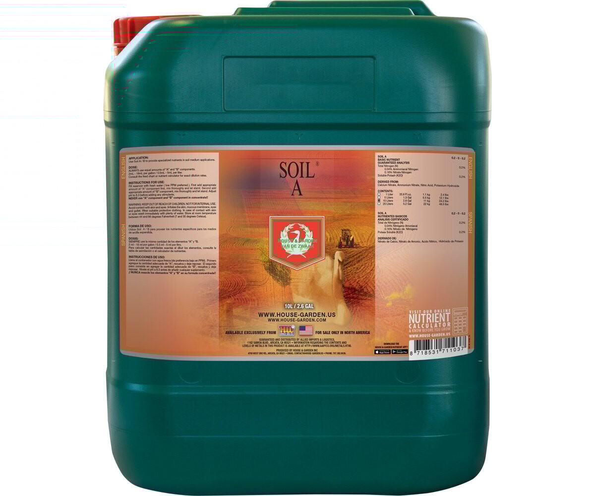 House &amp; Garden Soil A 10 Liter