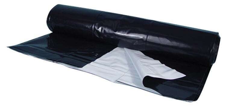 Panda Black &amp; White Poly Film 10&#39;X50&#39;
