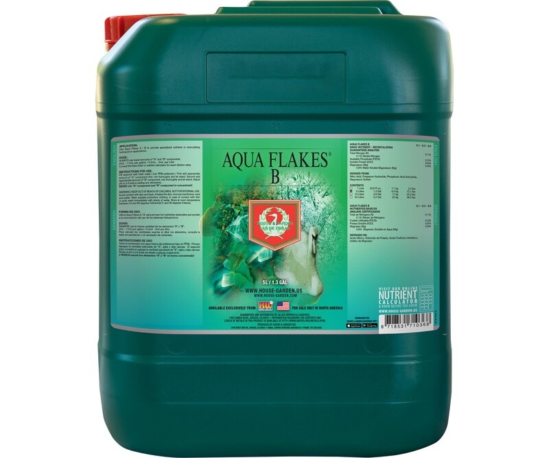 House &amp; Garden Aqua Flakes B 5 Liter