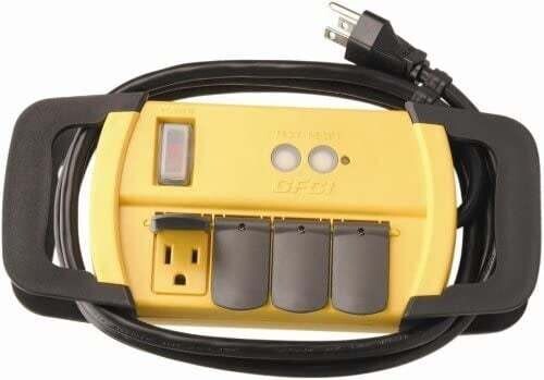 GFCO Power Strip 4 Outlet