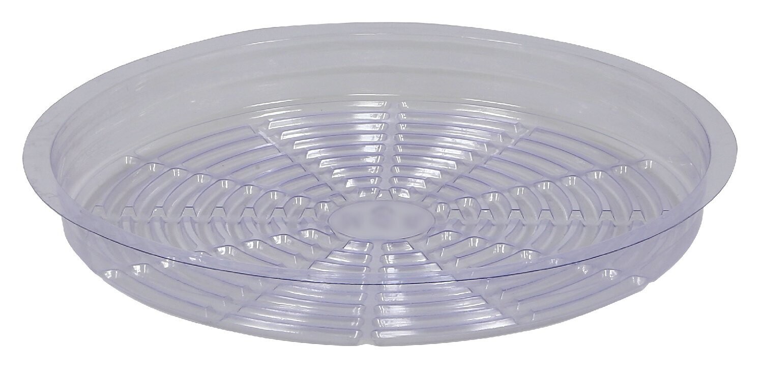 Gro Pro Premium Clear Plastic Saucer 18&quot;