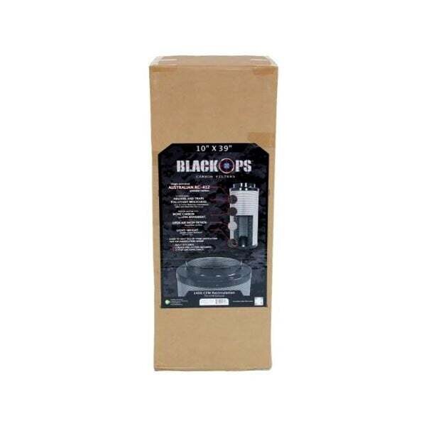 Black Ops Carbon Filter 10&quot;x39&quot; 1400 CFM