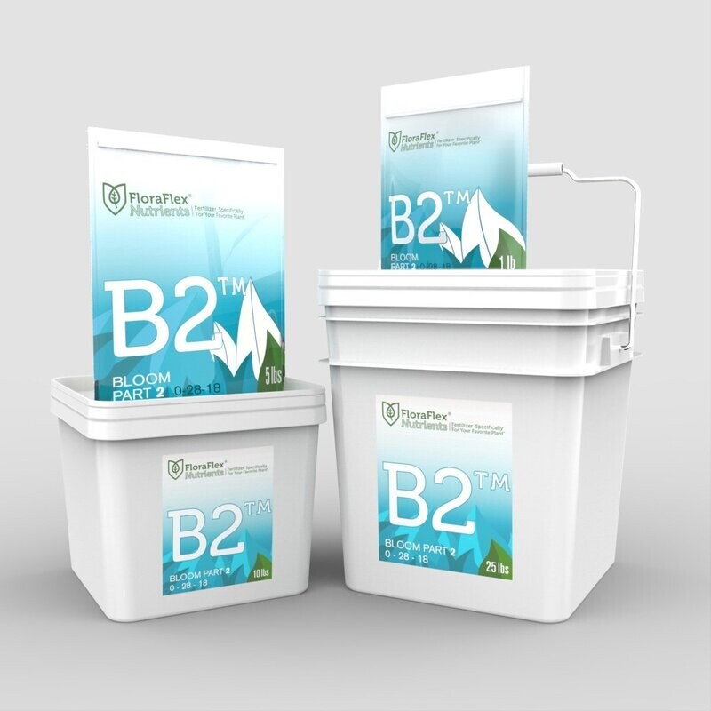 FloraFlex Nutrients - B2 5lb Bag