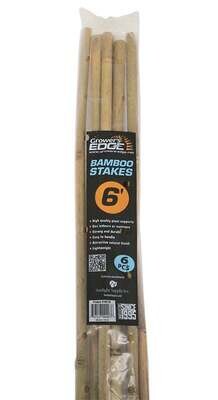 Grower&#39;s Edge Bamboo 6 Foot 6 Pack