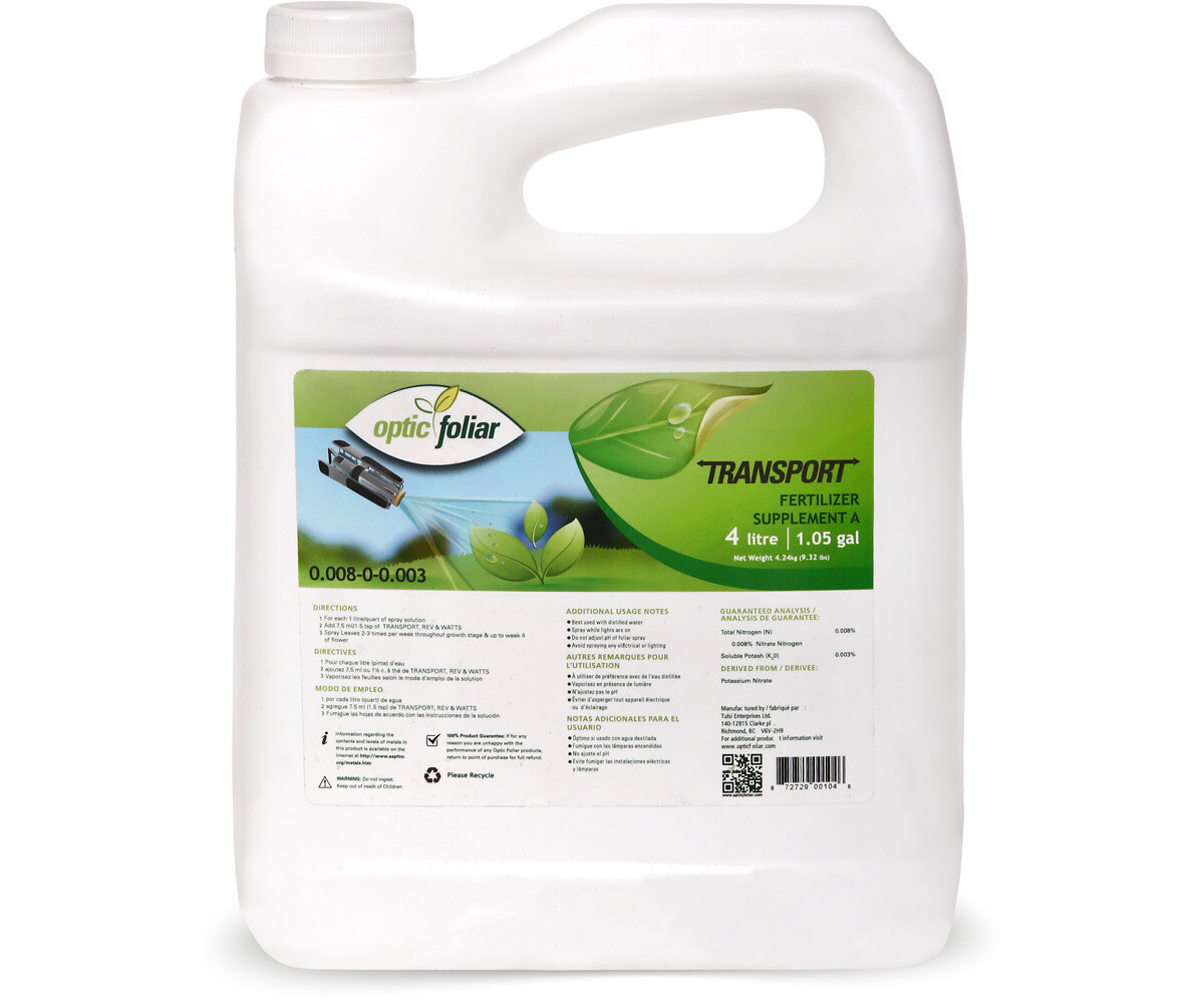 Optic Foliar Transport Gallon