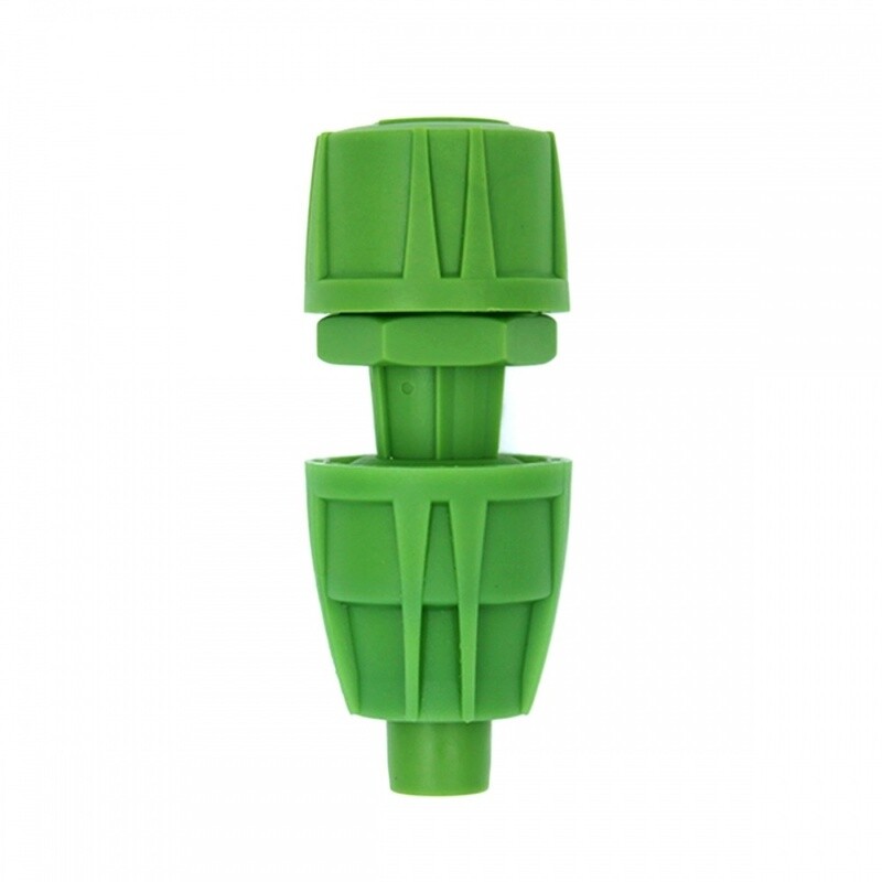 Floraflex Micro Drip 16-17mm Pipe Fitting 3/4&quot; Male Adapter With Cap Combo