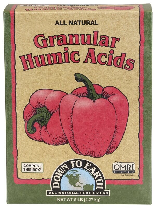 Down To Earth Granular Humic Acid 5lb