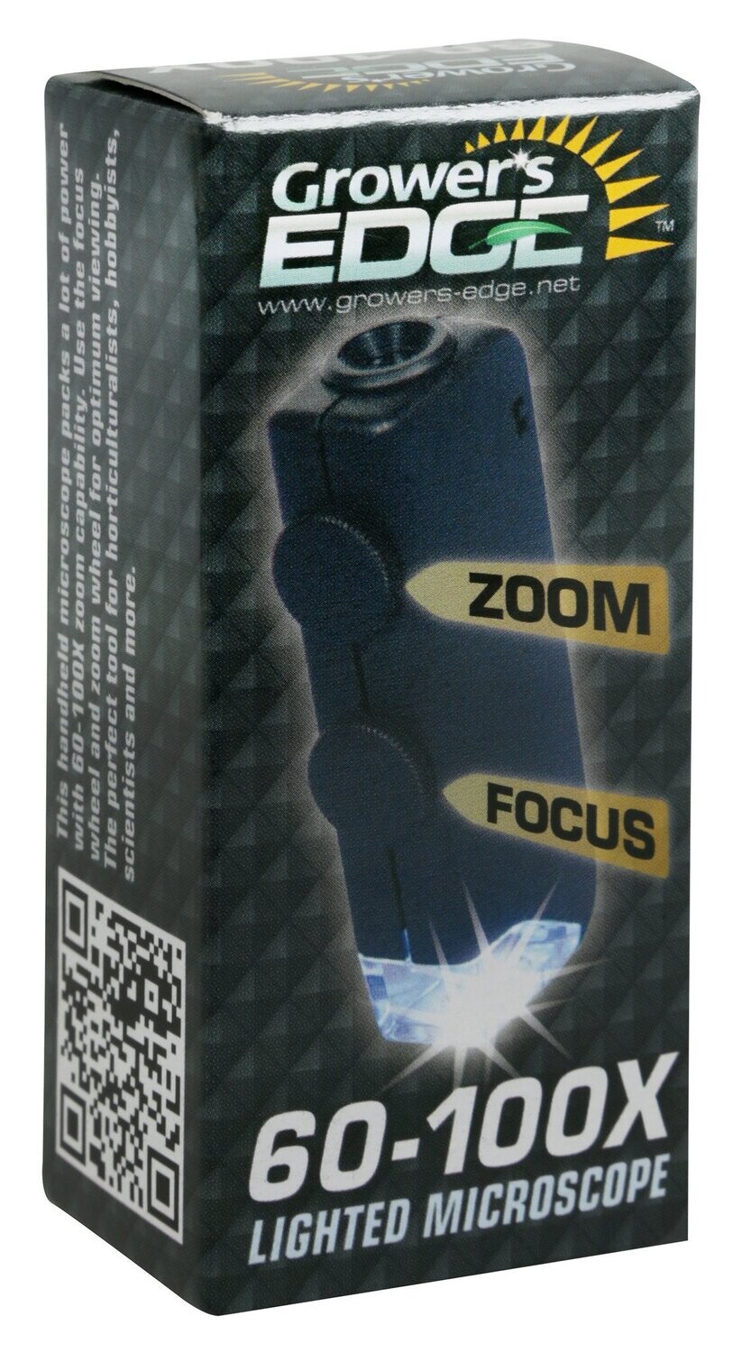 Growers Edge Illuminated Microscope 60x-100x