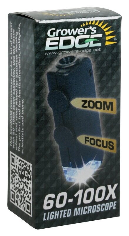 Growers Edge Illuminated Microscope 60x-100x
