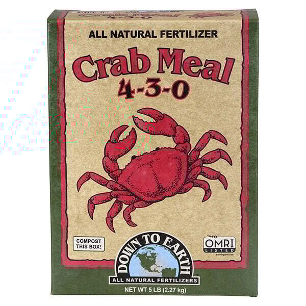 Down To Earth Crab Meal 5lb