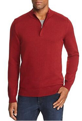 Hugo Boss Wool Blend Rib Sweater