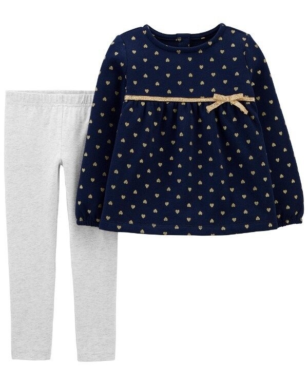 Carter&#39;s Girls Fleece Top &amp; Leggings