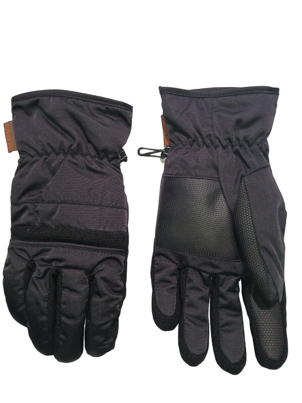 Weatherproof Men&#39;s Black  Gloves