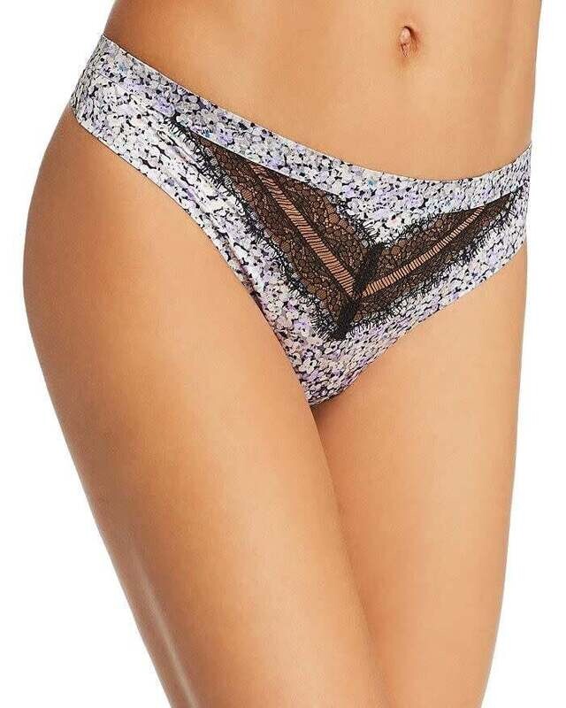 Jason Wu Lavender Floral Thong