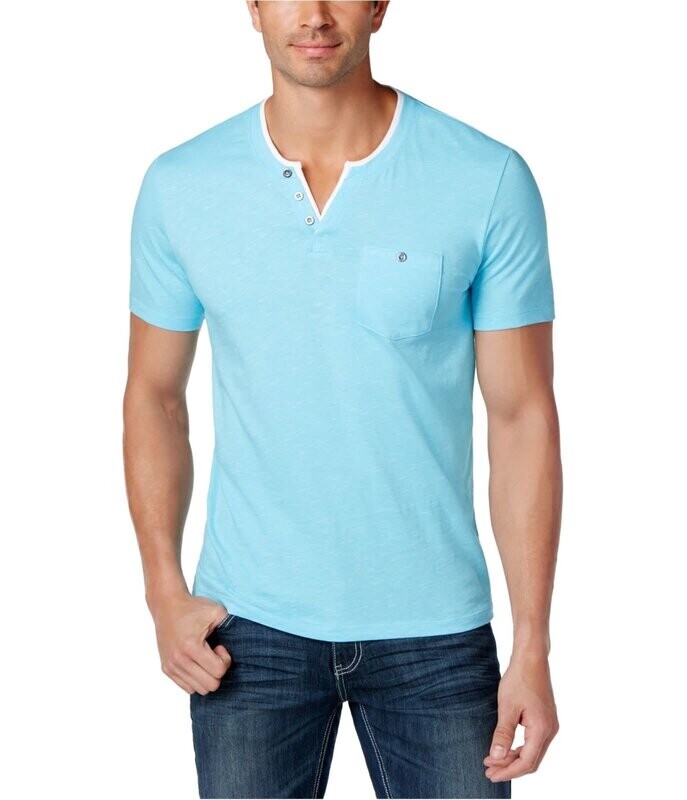 Inc International Concepts Speckled Henley Shirt