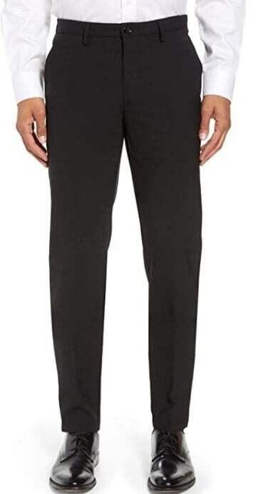 Hugo Boss Black Kaito Wool Slim Fit Pants, 36