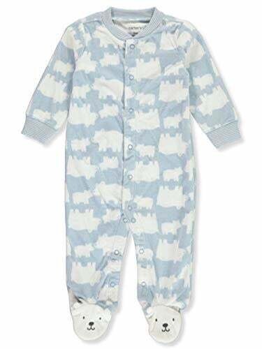 Carter’s Polar Bear Footie Fleece PJ - 9m