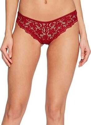 DKNY Red Lace Thong, M