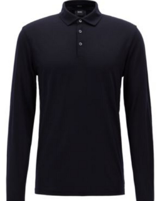 Hugo Boss Dark Navy Wool Shirt