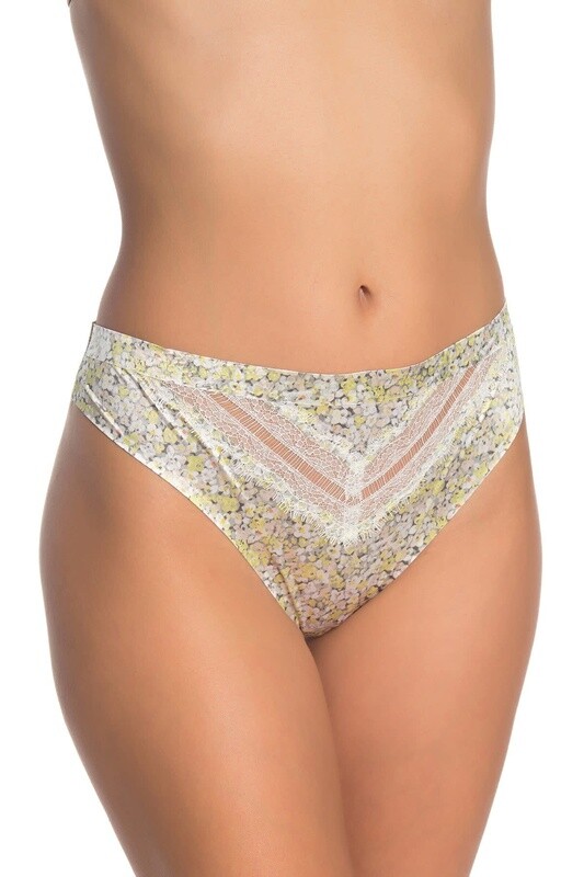 Jason Wu Yellow Floral  Thongs