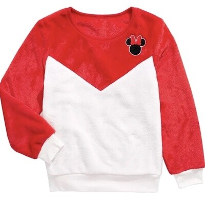 Disney Minnie Mouse Wobbie Sweater Top, XL