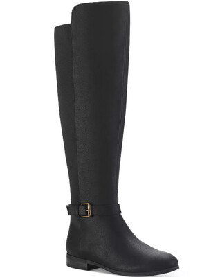 Style &amp; Co Black Over-The-Knee Boots, 7.5M