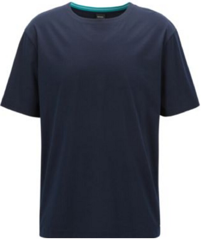 Hugo Boss Navy Cotton Tee, XL